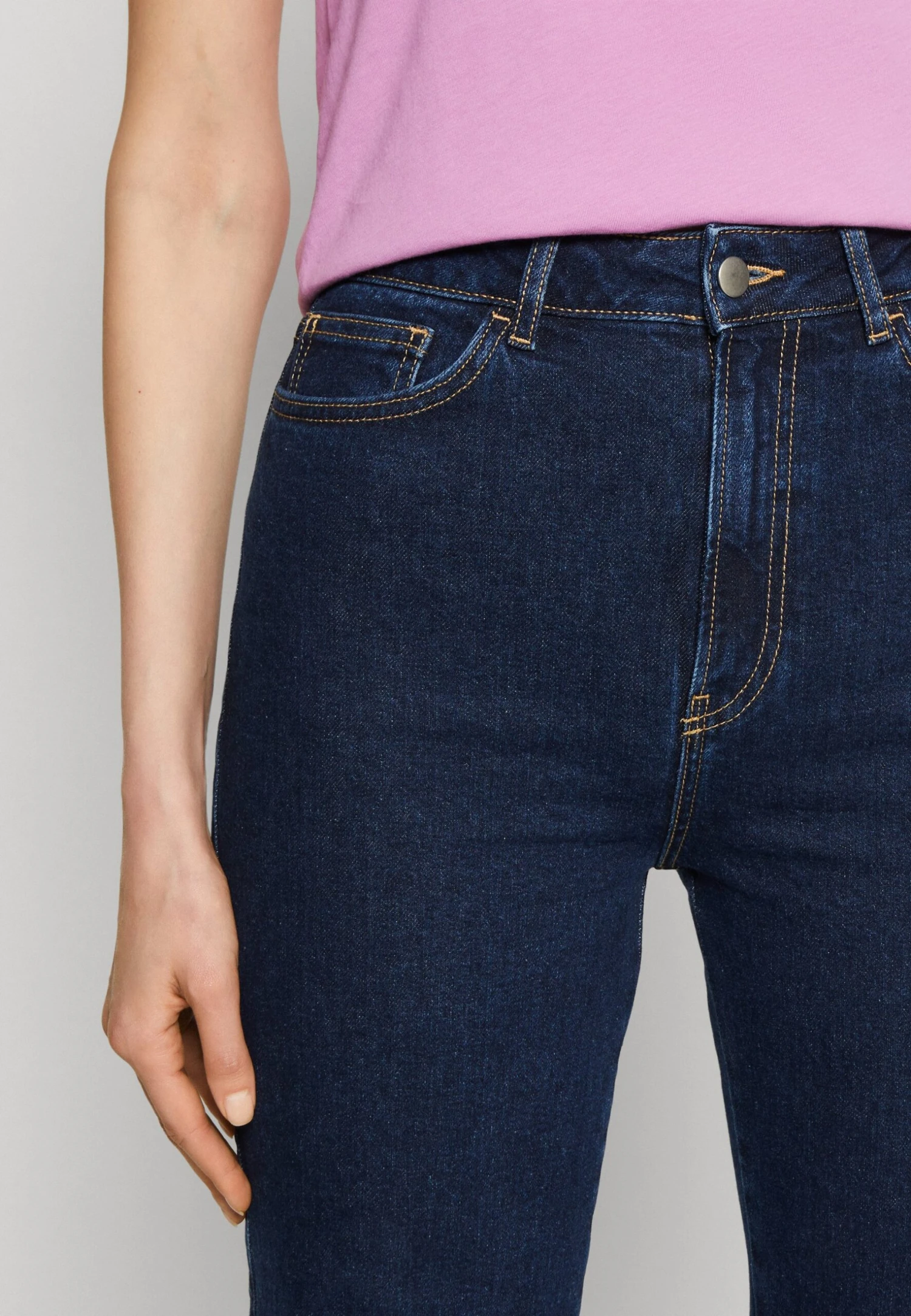 Anna Field Straight Leg Jeans - Blue Denim 8 Anna Field Straight Leg Jeans - Blue Denim - Afbeelding 6