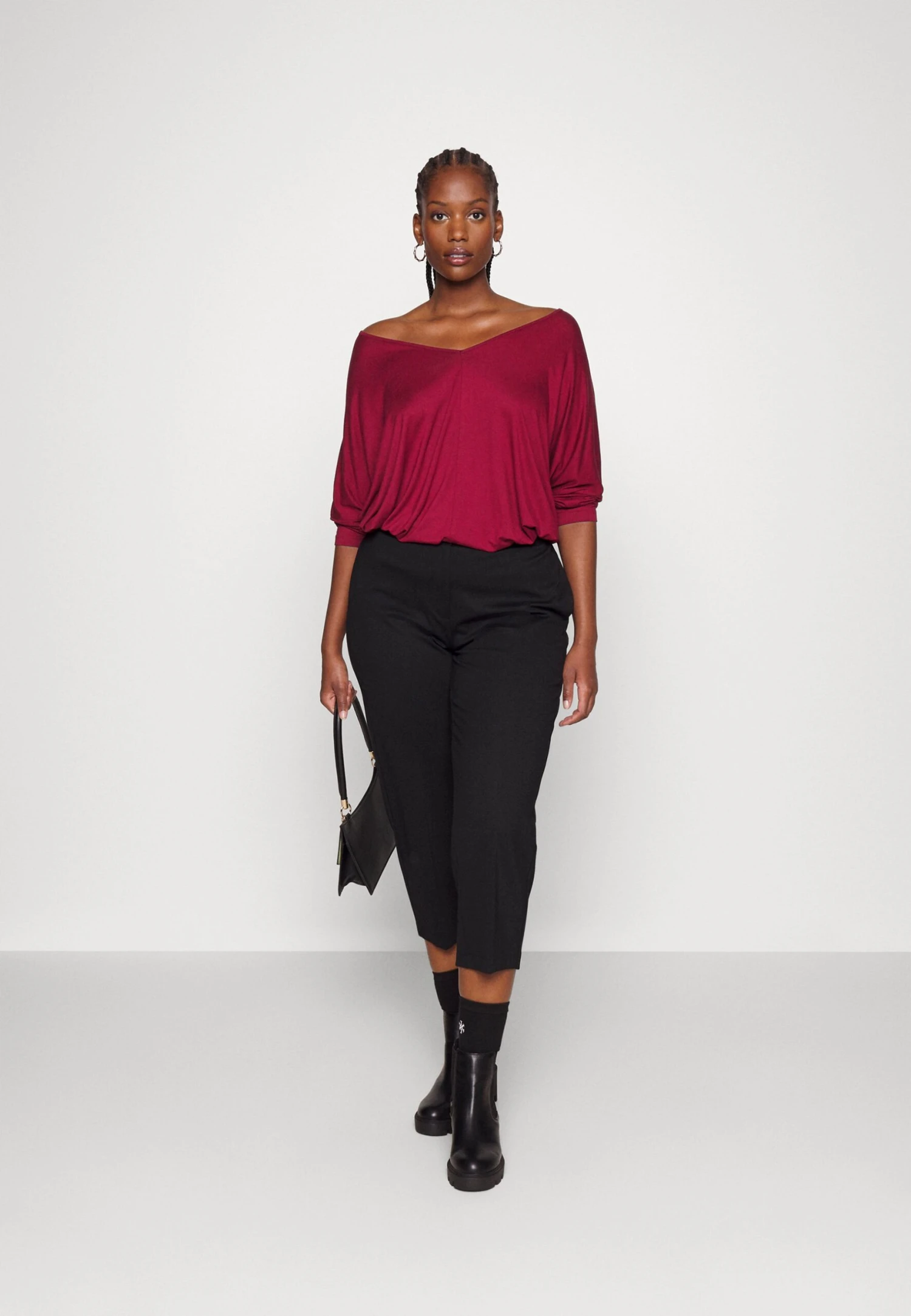 Longsleeve - Dark Red 4 Longsleeve - Dark Red - Afbeelding 2