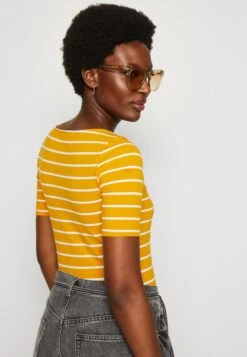 Anna Field T-Shirt Print - Dark Yellow/White -Anna Field Boutique 0b293c78d10e462089578b6c7e2736dd