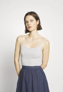 Anna Field 3Er Pack - Top - White/Navy/Light Grey -Anna Field Boutique 0e2da5d033314ab69bd7b99f581c9dfb