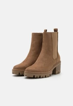 Anna Field Enkellaarsjes Met Plateauzool - Taupe -Anna Field Boutique 1213cc4bceb947299fe22320ce2b3739