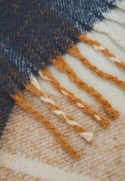 Anna Field Sjaal - Brown/White/Blue -Anna Field Boutique 149ad7492d7d4e73b7faf9d527a23c82