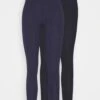 Anna Field 2 Pack - Legging - Black/Dark Blue -Anna Field Boutique 17575cfccf234fb28f83ab23c7dfcb6f