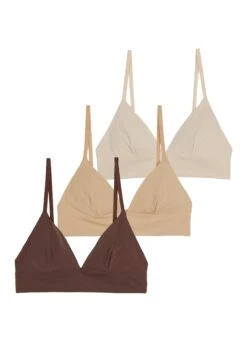 Anna Field 3 Pack - Triangel Bh - Nude 10 Anna Field 3 Pack - Triangel Bh - Nude -Anna Field Boutique 1be354e248d74dd08edd94f1f4352669