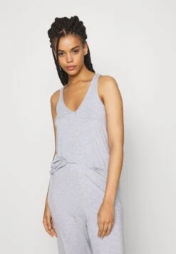 Anna Field 3 Piece Jersey- Pyjama - Mottled Light Grey -Anna Field Boutique 1bfe05642f7147408758df1378df58bf