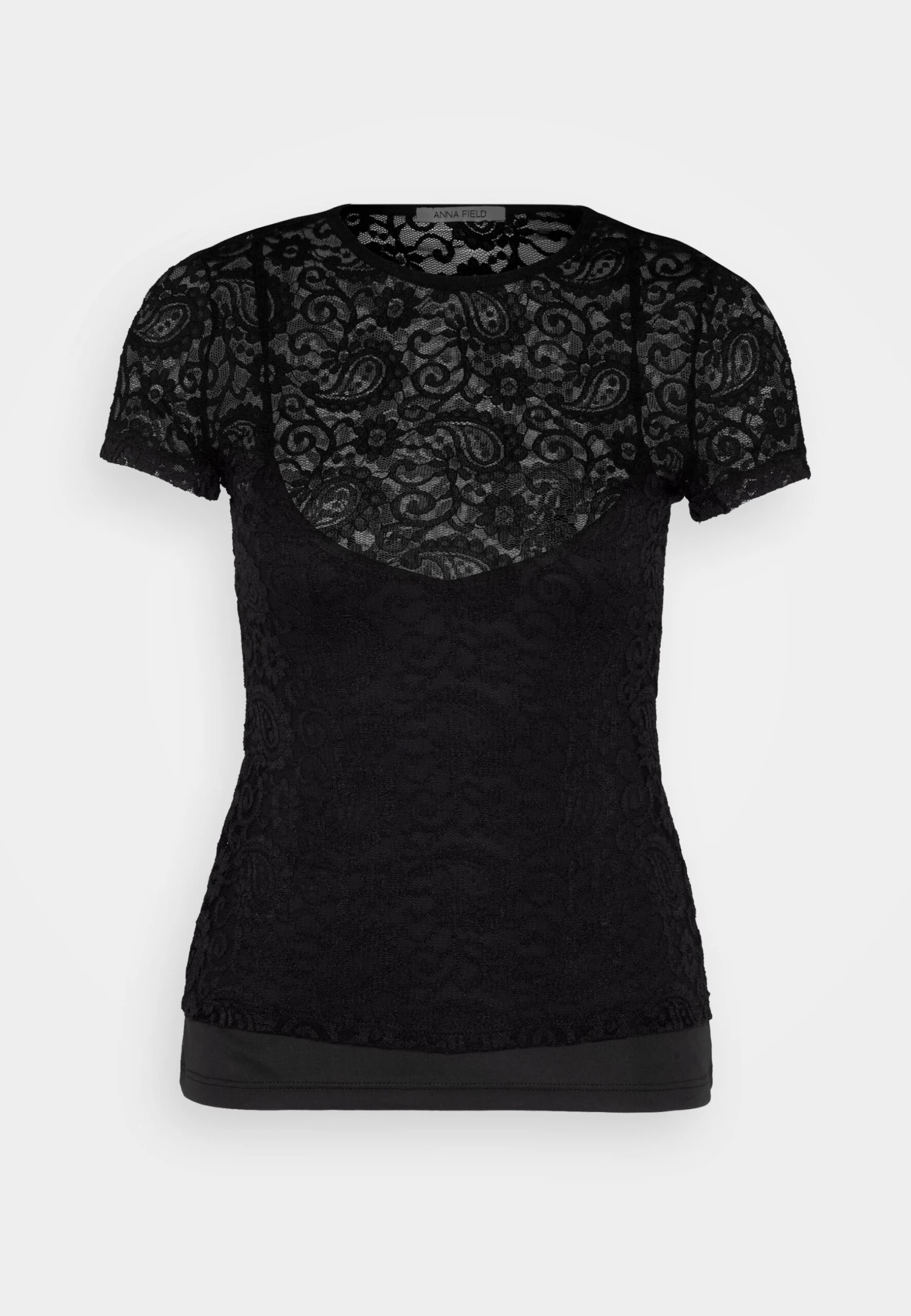 Anna Field T-Shirt Print - Black 7 Anna Field T-Shirt Print - Black - Afbeelding 5