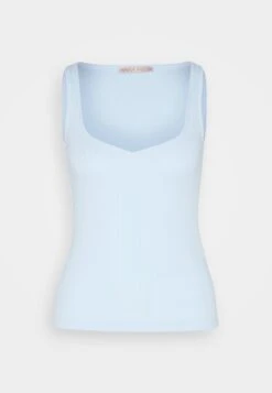 Anna Field Top - Light Blue -Anna Field Boutique 210453de62bc48d4be1e372fc5603cba