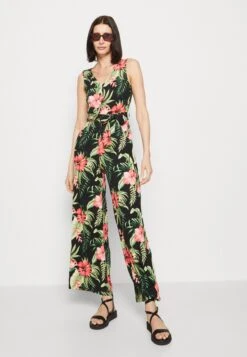 Anna Field Jumpsuit - Black/Green -Anna Field Boutique 26806d5cd68b47d0b07eae1b96a0ab70
