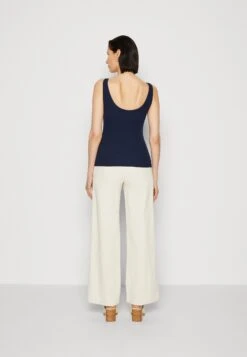 Anna Field Top - Dark Blue -Anna Field Boutique 2dc7bdbad41b4ad29bf33c480baf2a69