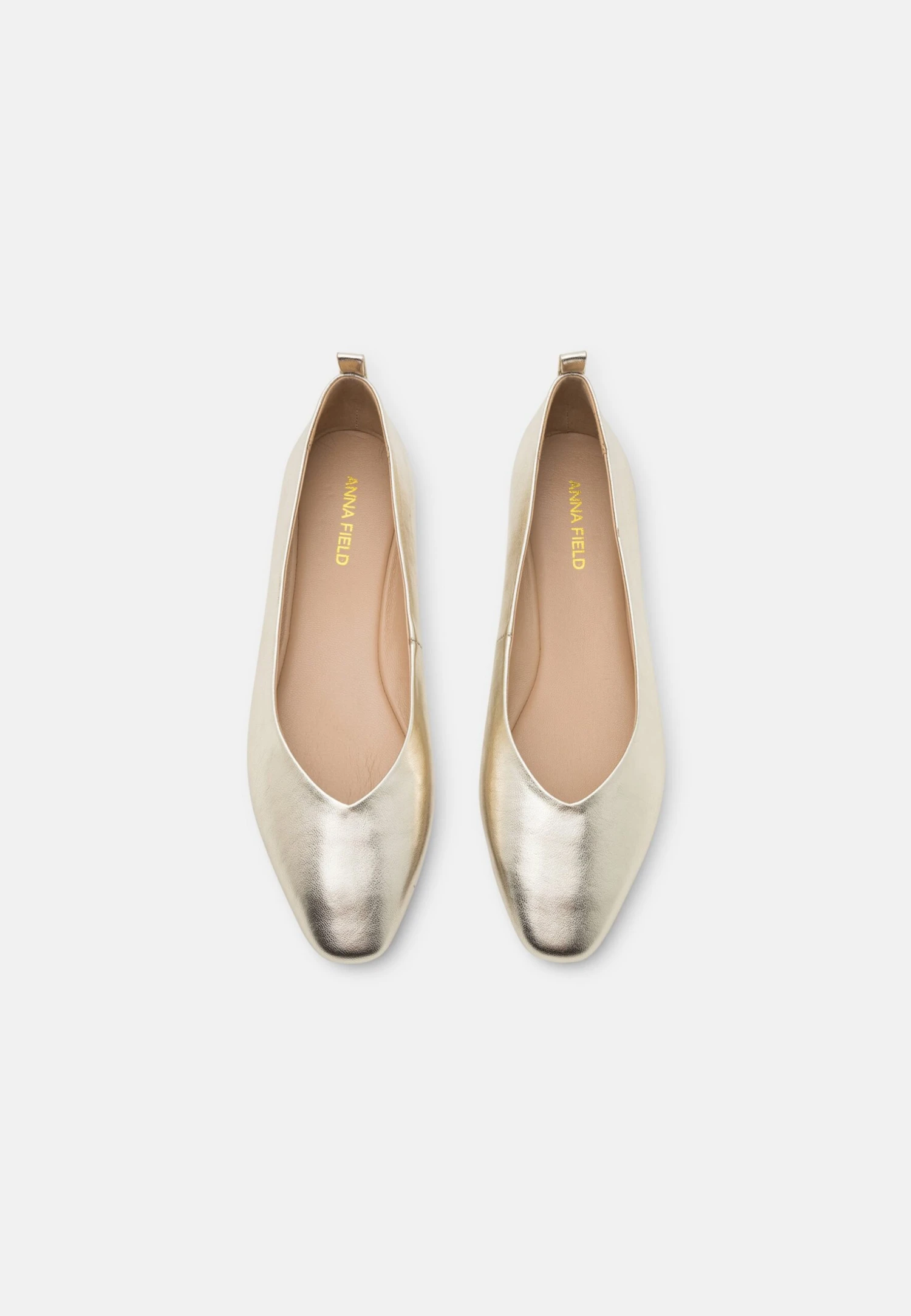 Anna Field Leather - Ballerina'S - Gold 8 Anna Field Leather - Ballerina'S - Gold - Afbeelding 6