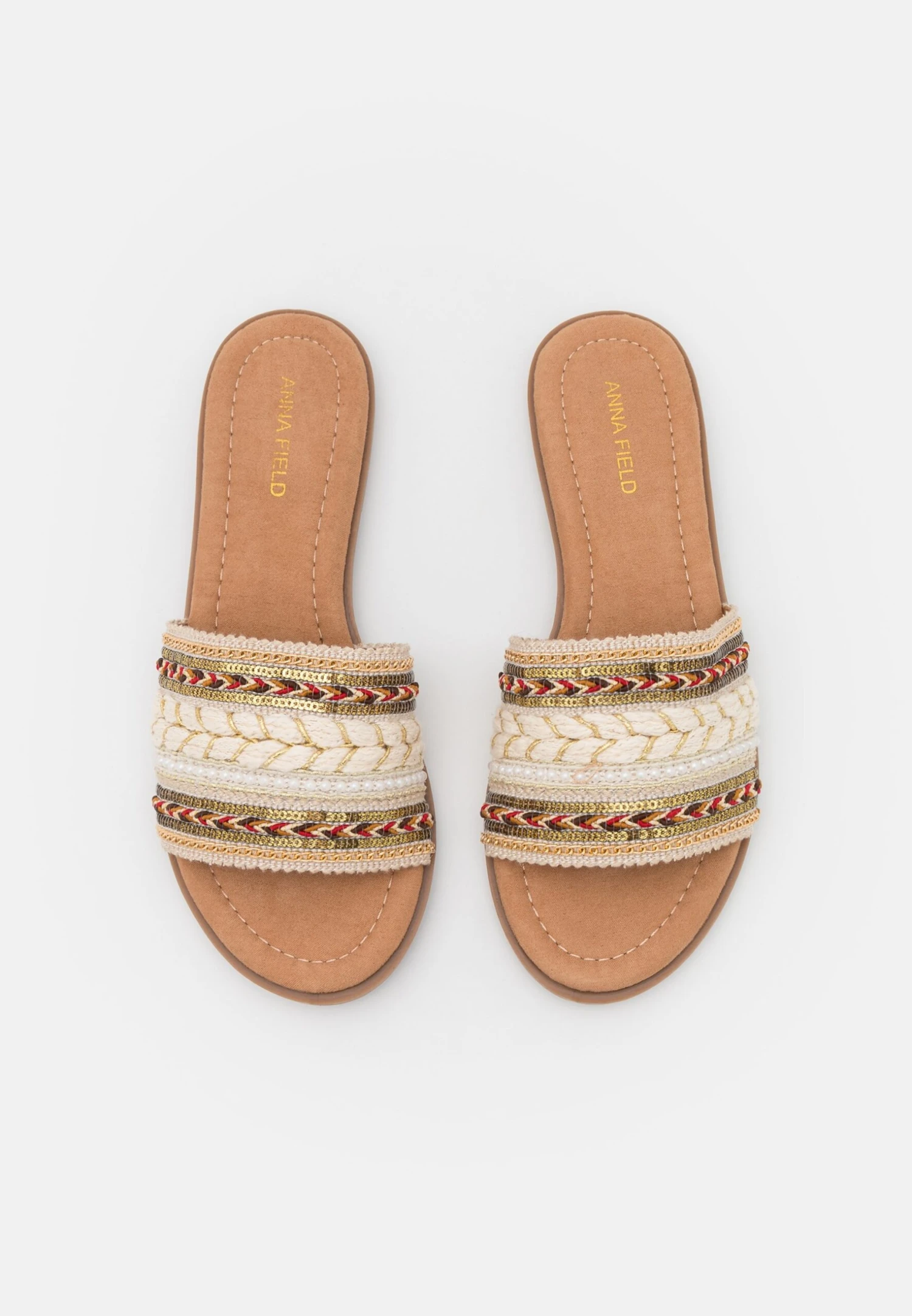 Anna Field Muiltjes - Beige 8 Anna Field Muiltjes - Beige - Afbeelding 6