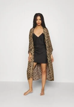 Anna Field Simple Satin Nightie - Nachtjapon - Black -Anna Field Boutique 313b201b980e43f090f72b72e9c35d89