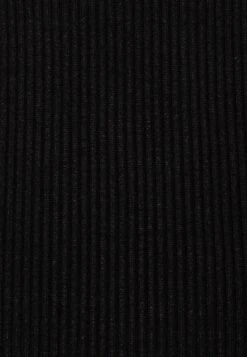 Anna Field Boat Ausschnitt Mini Strickkleid Mit Geschweiften Rändern - Gebreide Jurk - Black -Anna Field Boutique 335b4c18ddba49e483effbb00c2a4043