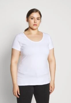 3Er Pack- T-Shirt Basic - White/Black/Dark Grey -Anna Field Boutique 35872189f36546e18dcb22b8b9462118