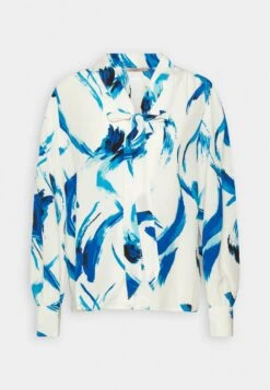 Anna Field Overhemdblouse - White, Blue -Anna Field Boutique 3713cf6dd47a4a9aaad5b6f57a9e475b