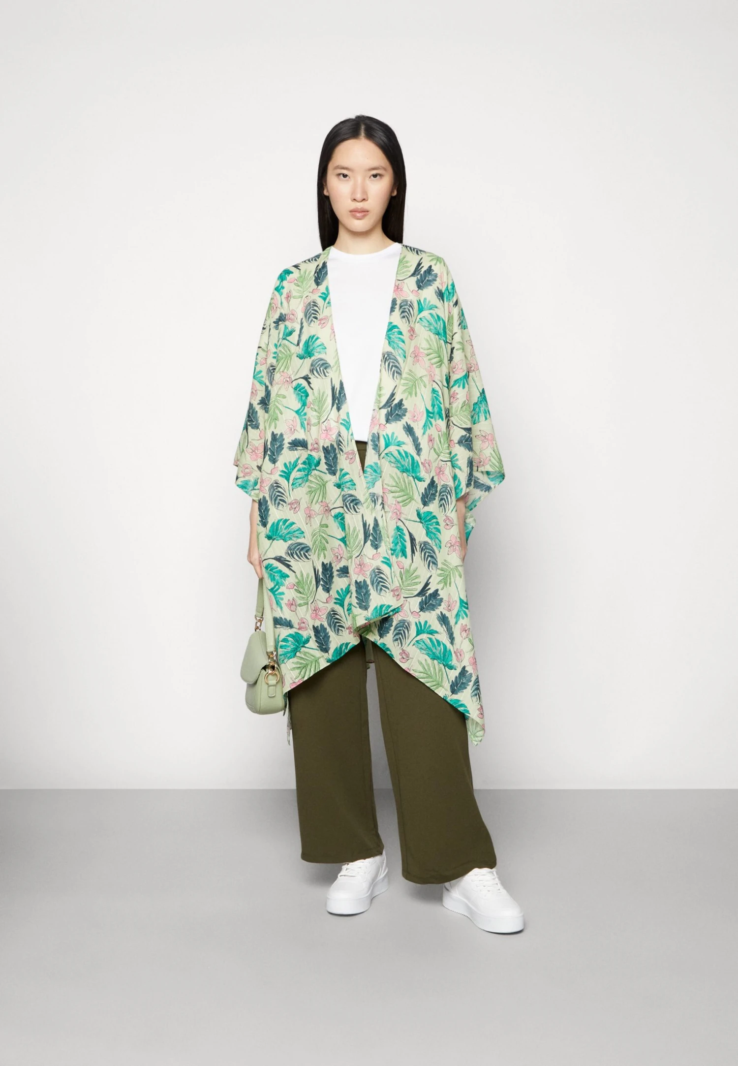 Anna Field Poncho - Green 4 Anna Field Poncho - Green - Afbeelding 2