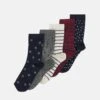 Anna Field 5 Pack - Sokken - Dark Blue/Dark Red 1 Anna Field 5 Pack - Sokken - Dark Blue/Dark Red -Anna Field Boutique 40f7ff545d8c445daaba3210226133d0