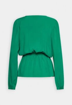 Anna Field Peplum - Blouse - Green -Anna Field Boutique 43885a08e6a8410694e1bfcd4a1a4445