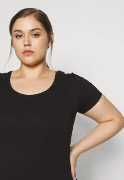 3Er Pack- T-Shirt Basic - White/Black/Dark Grey -Anna Field Boutique 48a4408ae23b4f20bd34d1fb83414cd0