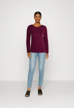 Anna Field 2 Pack - Longsleeve - Dark Red/Black