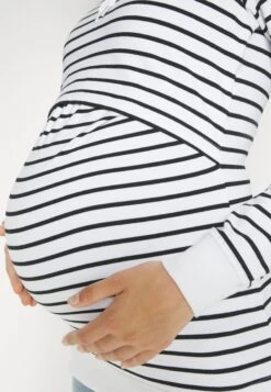 2 Pack - Hoodie - Black-White/Bordeaux -Anna Field Boutique 4cade2e4f5b04e6e96b7f8f4ced62929