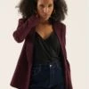 Anna Field Blazer - Bordeaux 2 Anna Field Blazer - Bordeaux -Anna Field Boutique 519507e583db4e14bec138c19ee571a5