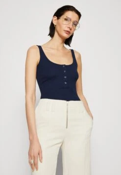 Anna Field Top - Dark Blue -Anna Field Boutique 552c750f60a943b79fc491e02b3d2ef6