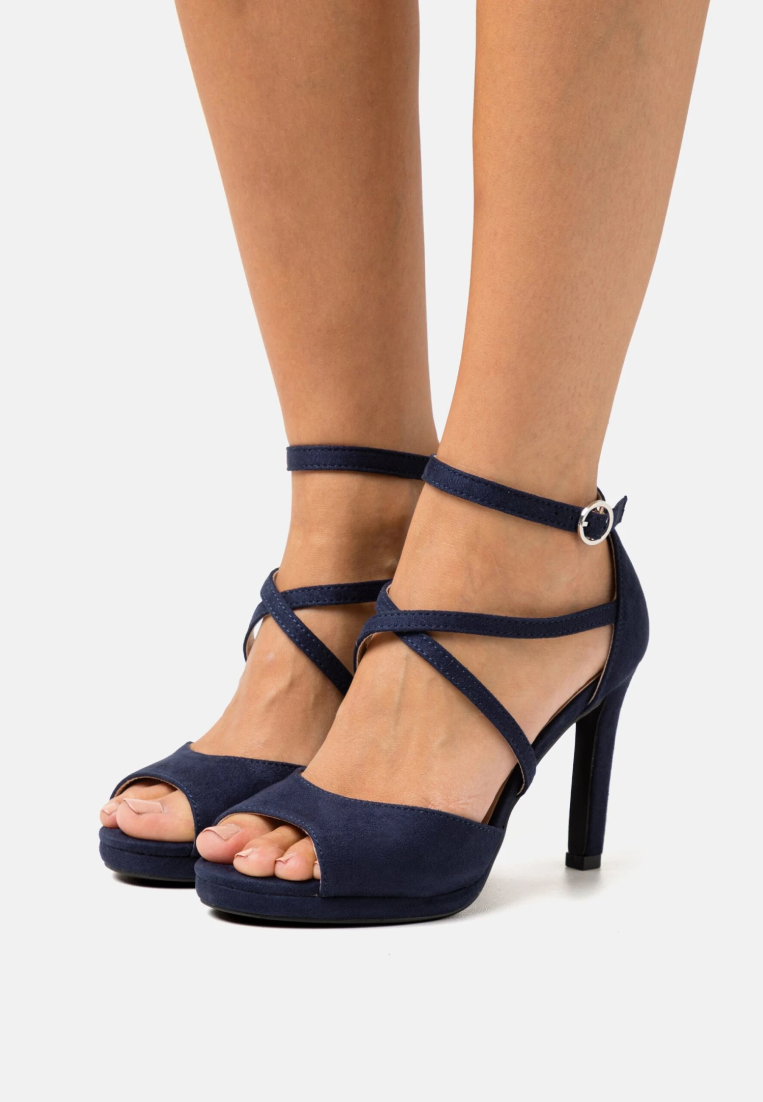 Anna Field Sandalen Met Plateauzool - Dark Blue 3 Anna Field Sandalen Met Plateauzool - Dark Blue