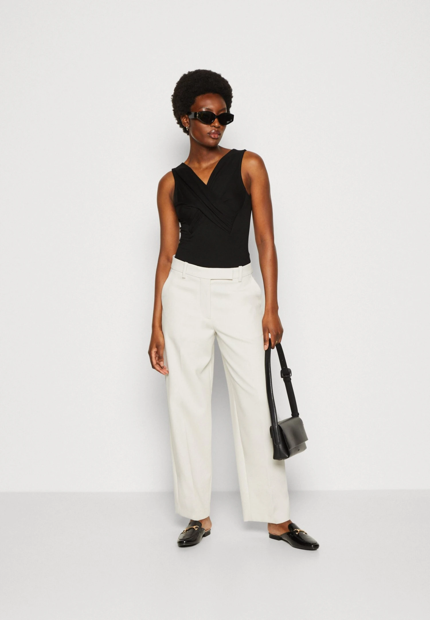 Anna Field Top - Black 4 Anna Field Top - Black - Afbeelding 2