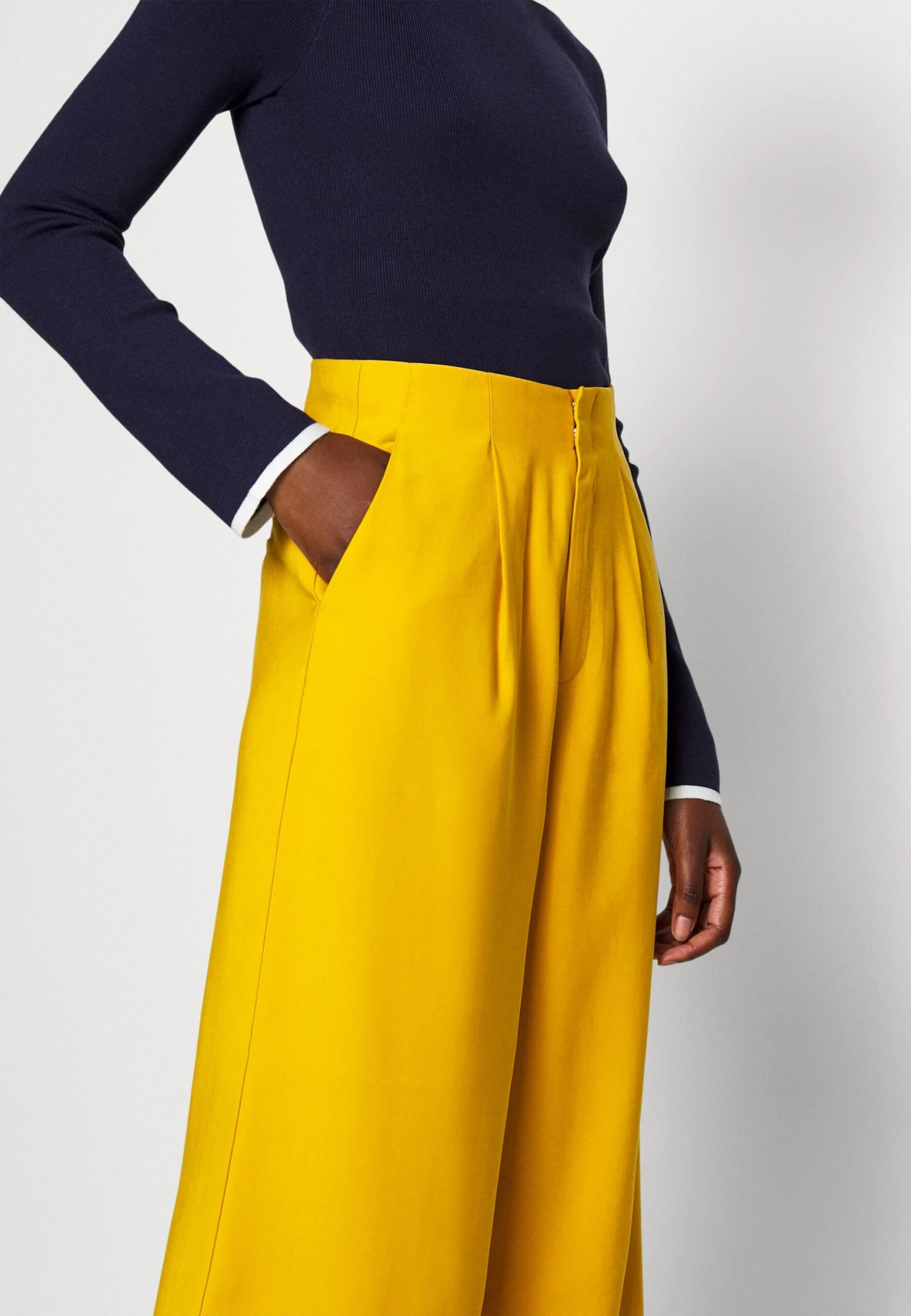 Anna Field Broek - Dark Yellow 7 Anna Field Broek - Dark Yellow - Afbeelding 5