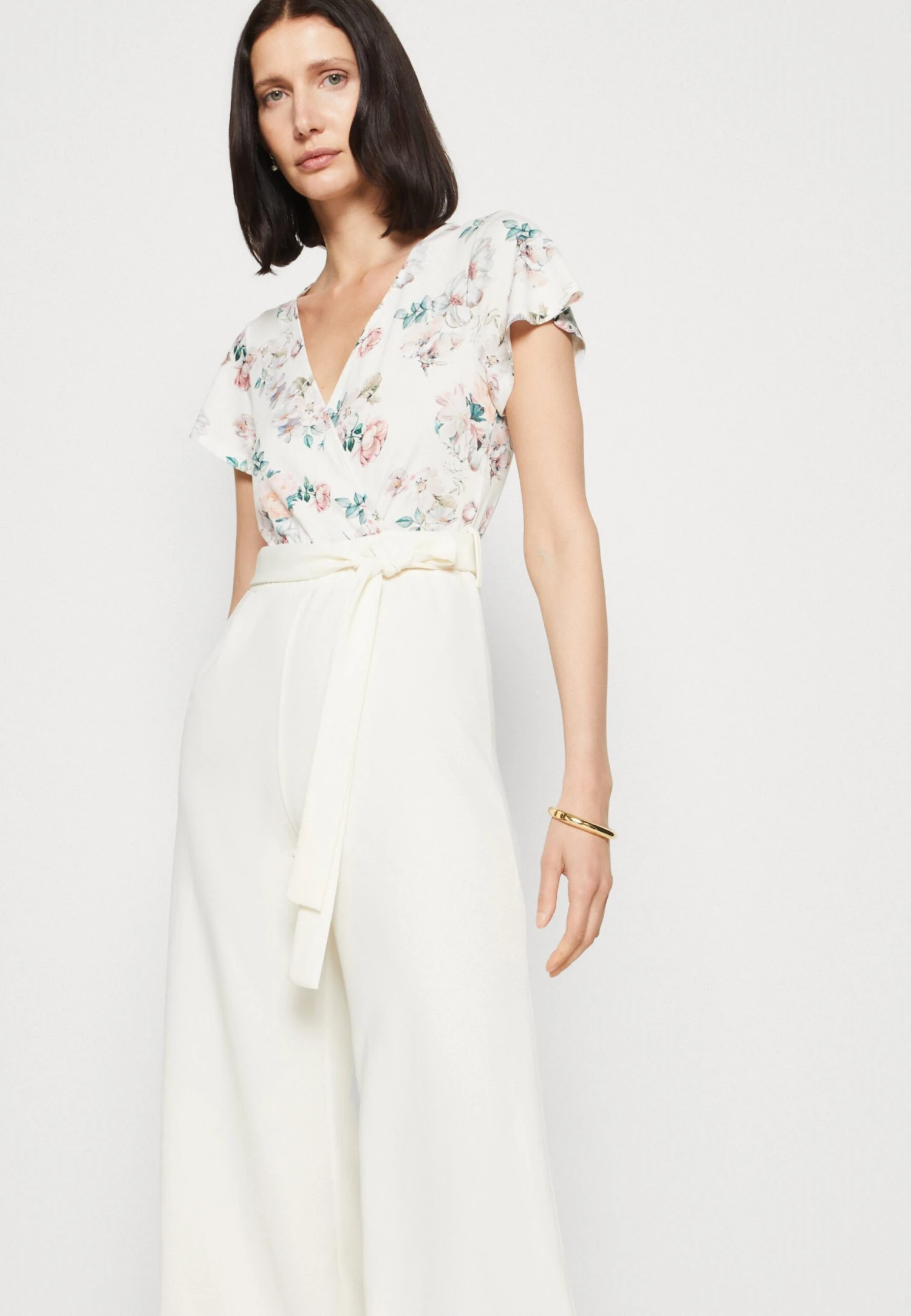 Anna Field Jumpsuit - Beige/White 6 Anna Field Jumpsuit - Beige/White - Afbeelding 4