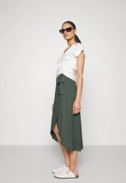 Anna Field Basic Wrap Over Midi Skirt- A-Lijn Rok - Light Green -Anna Field Boutique 6f67b13ae5f545ada2a3aa5b5f746f2e