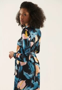 Anna Field Jurk - Blue/Pink -Anna Field Boutique 763ad397a61745609f7f4195f6d51332