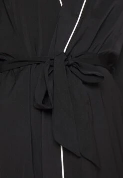 Anna Field Amanda Satin Dressing Gown - Badjas - Black -Anna Field Boutique 76ccbeb28855490c87e470ed3917648a