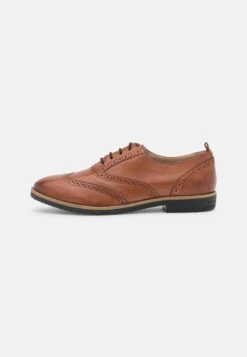 Anna Field Leather- Veterschoenen - Cognac -Anna Field Boutique 791a6da02bd545929a160ca2a673523a