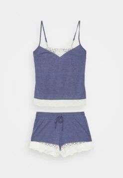 Anna Field Sarah Short Pj Set- Pyjama - Blue 12 Anna Field Sarah Short Pj Set- Pyjama - Blue -Anna Field Boutique 7de828dbac73492da1b8dc8ae569b443