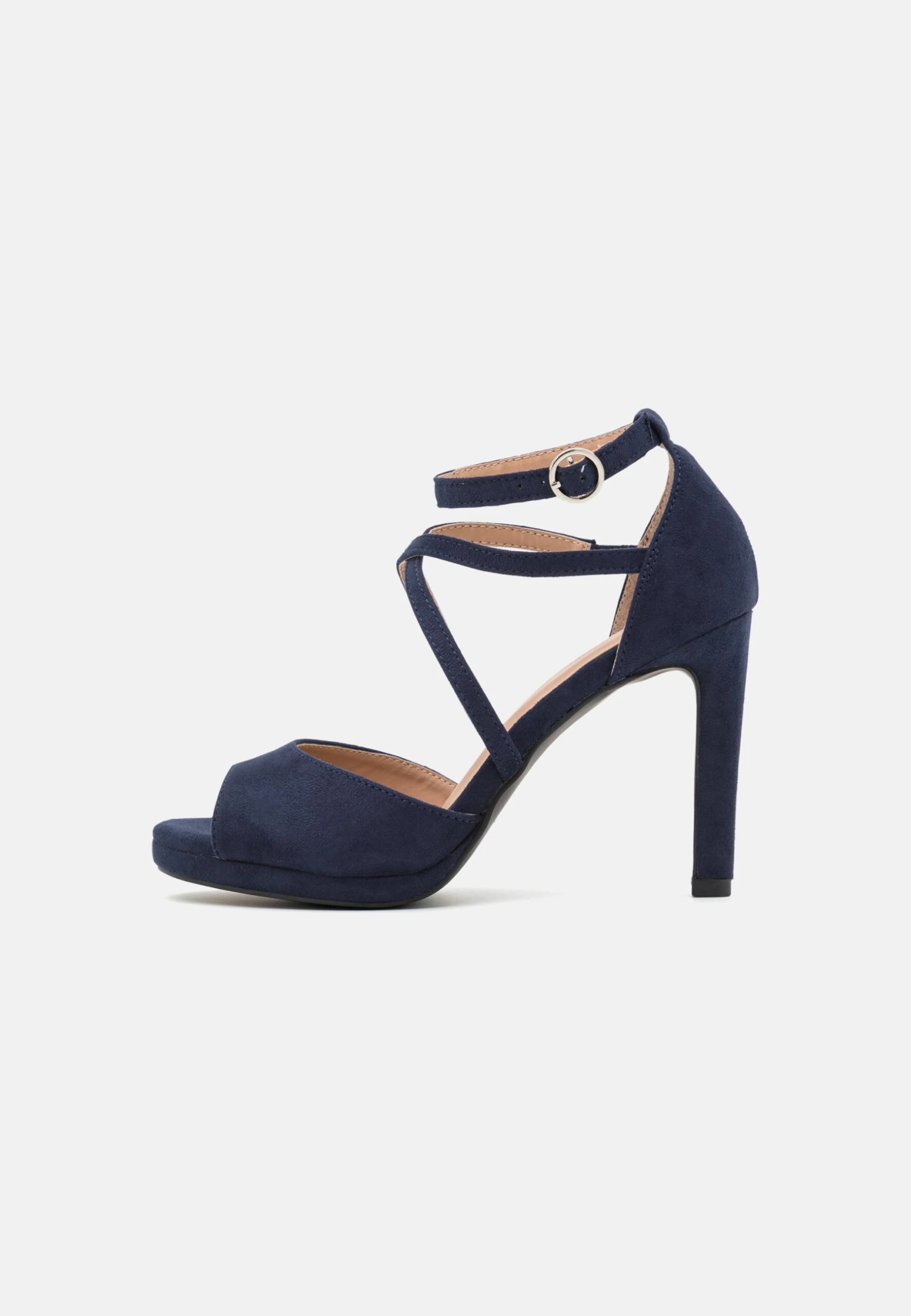 Anna Field Sandalen Met Plateauzool - Dark Blue 4 Anna Field Sandalen Met Plateauzool - Dark Blue - Afbeelding 2