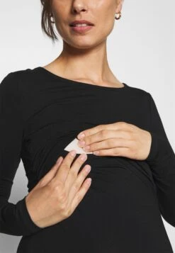 Nursing Function Longsleeve Tee - Longsleeve - Black -Anna Field Boutique 8a960e6aaddc44c1bffcc3effba28a70