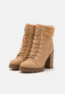 Anna Field Leather - Veterboots - Beige -Anna Field Boutique 8c53a7d661e54584a192aa05658ebfaa