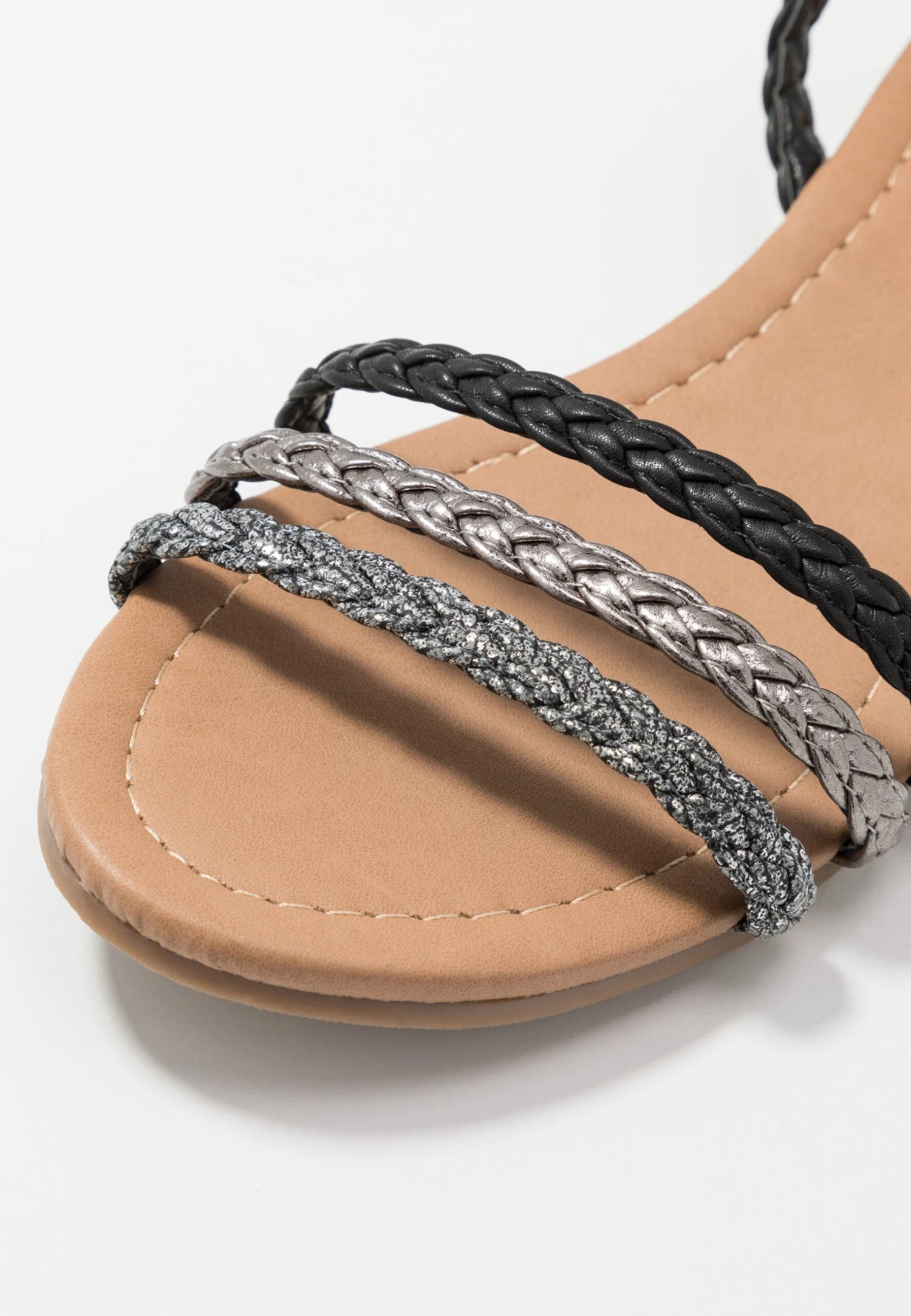 Anna Field Sandalen - Black/Silver 5 Anna Field Sandalen - Black/Silver - Afbeelding 3