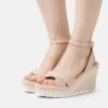 Anna Field Sandalen Met Sleehak - Light Pink -Anna Field Boutique 90a39d6f3d454da68a54eac5d8767b6f