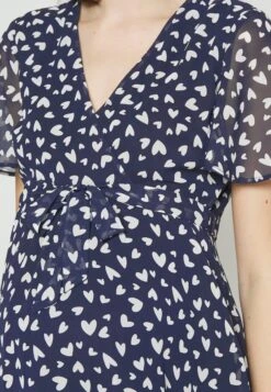 Jurk - Dark Blue/White -Anna Field Boutique 911c1e9fa15e4b1eb7902a1d56040b0e