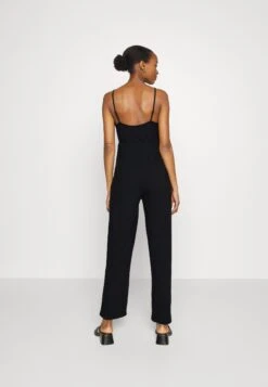 Strappy Drappy Cintered- Jumpsuit - Black -Anna Field Boutique 91d401d590744b92b6e42af8f0a9fffc