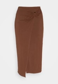 Anna Field Wikkelrok - Dark Brown -Anna Field Boutique 92542141fd7449eba1219318a16a3ae9
