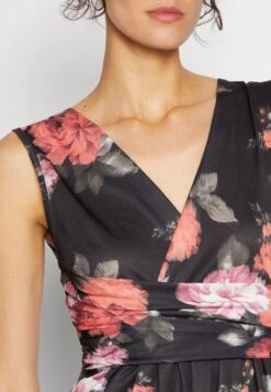 Anna Field Jerseyjurk - Black/Multi-Coloured -Anna Field Boutique 925adf2728524146b6c5f20a099bdb04