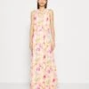 Anna Field Maxi-Jurk - White/Pink -Anna Field Boutique 94ad100148d74cefa1c20bd8ab437fd5