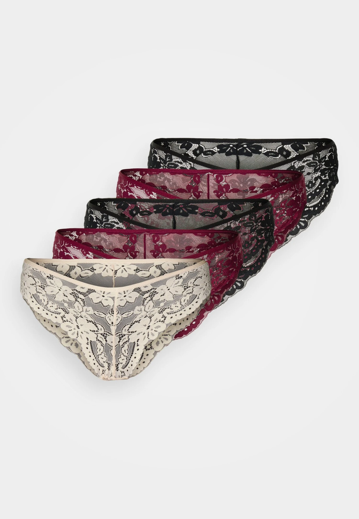 Anna Field 5 Pack - Slip - Black/Red/Nude 8 Anna Field 5 Pack - Slip - Black/Red/Nude - Afbeelding 6