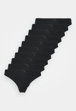 Anna Field 10 Pack - String - Black -Anna Field Boutique 96ae7501f0f24390b5c6c97df1c645df