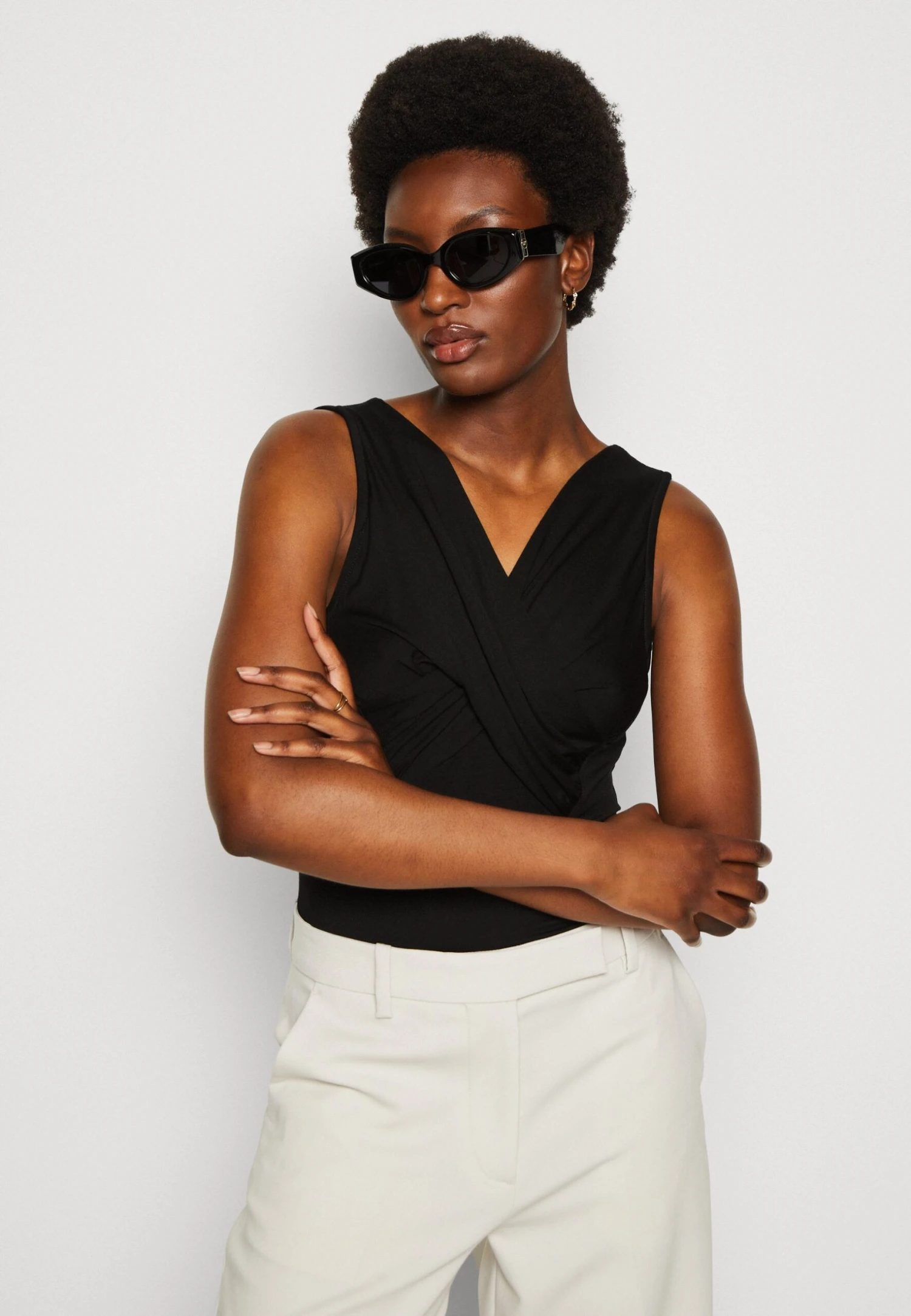 Anna Field Top - Black 6 Anna Field Top - Black - Afbeelding 4