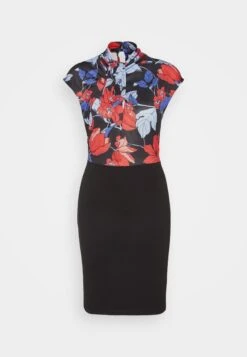 Anna Field Jerseyjurk - Black/Red/Blue -Anna Field Boutique a577a71a43864e5685a1e407cb1105c5